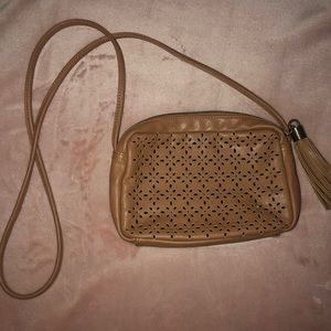 Brown crossbody bag